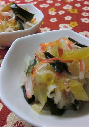 *中華クラゲと野菜の酢の物*-レシピのメイン写真