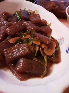 食べラーでこんにゃく炒め-レシピのメイン写真