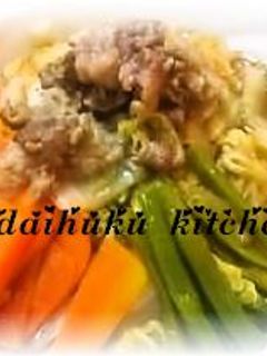 たっぷり野菜のすき焼き風煮-レシピのメイン写真