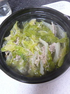 中華風白菜豚肉重ね鍋-レシピのメイン写真