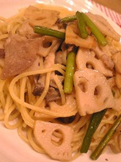 生姜風味の和風パスタ-レシピのメイン写真