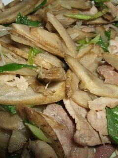 ゴボウと豚肉のゆず胡椒炒め-レシピのメイン写真