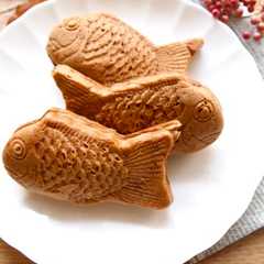 รูปของ チョコバナナのふわふわ鯛焼き