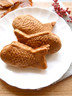 チョコバナナのふわふわ鯛焼き-レシピのメイン写真