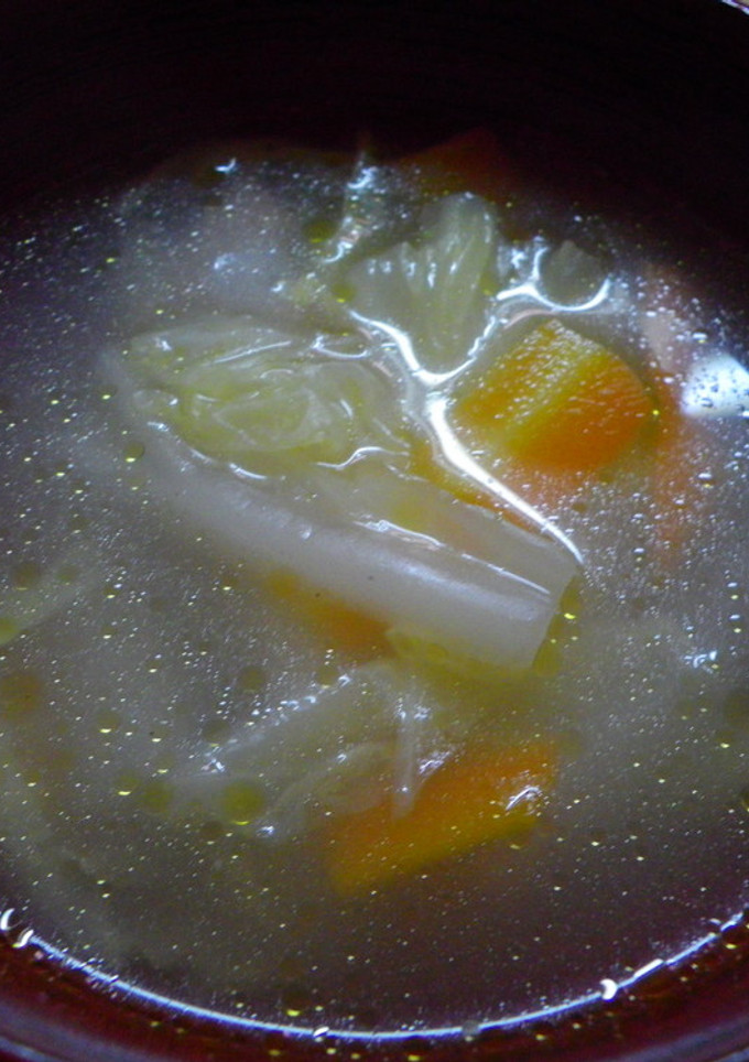 白菜とハムのスープ-レシピのメイン写真