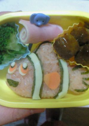 簡単☆ニモキャラ弁-レシピのメイン写真