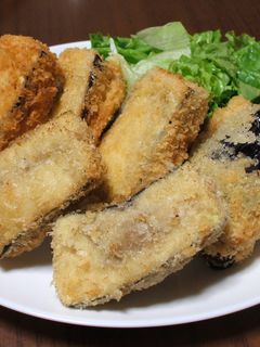 なすのはさみ揚げ-レシピのメイン写真