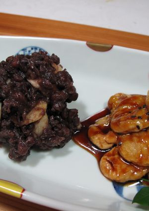 みたらしとあんこ　のお麩-レシピのメイン写真
