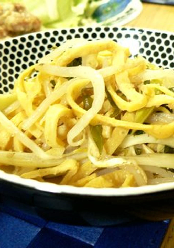 卵ともやしの酢炒め-レシピのメイン写真
