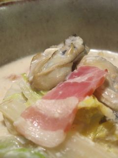 あったか♪白菜と牡蠣の和風ミルク煮-レシピのメイン写真