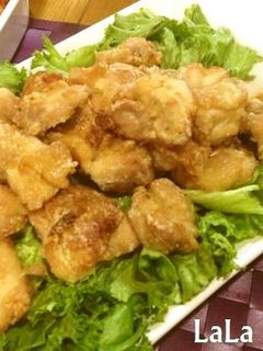 しっかり味の、揚げない鶏のから揚げ-レシピのメイン写真