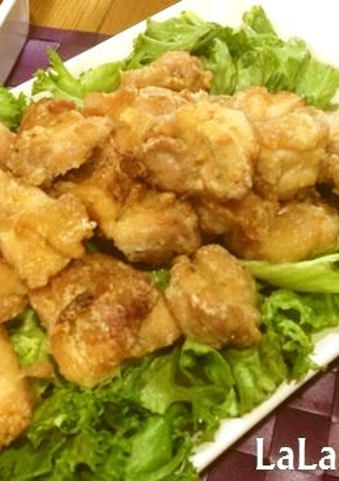 しっかり味の、揚げない鶏のから揚げ-レシピのメイン写真