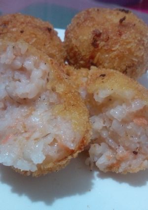 鮭とチーズのライスボール-レシピのメイン写真