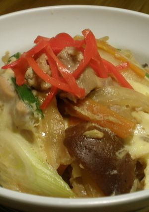我が家の親子丼-レシピのメイン写真