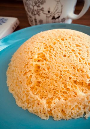 レンジで簡単！ダイエットおから蒸しケーキ-レシピのメイン写真