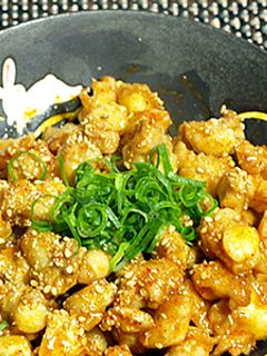 簡単! ピリ辛、なんこつ炒め-レシピのメイン写真
