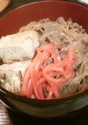 牛鍋丼-レシピのメイン写真