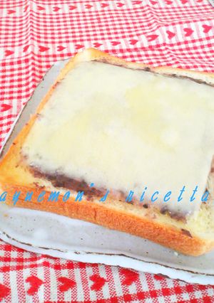 ✿黒豆ジャムとチーズのトースト✿-レシピのメイン写真