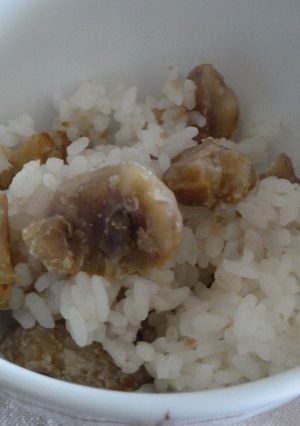 秋満喫☆栗ご飯-レシピのメイン写真