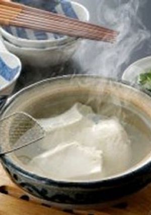 豆撰ざるとうふを使った湯豆腐-レシピのメイン写真
