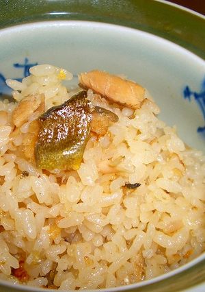 鮎ごはん-レシピのメイン写真