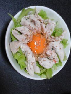 サッパリささみ丼-レシピのメイン写真