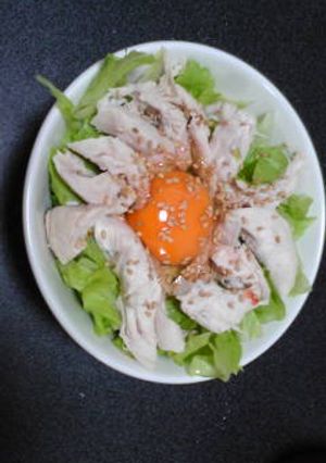ｻｯﾊﾟﾘささみ丼-レシピのメイン写真
