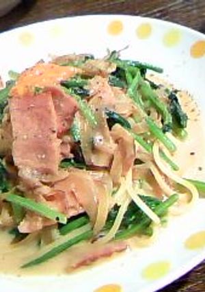 簡単・美味しい！うにクリームパスタ。-レシピのメイン写真