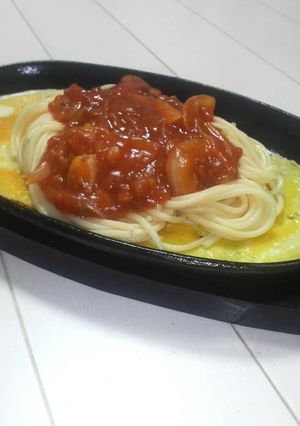 ミートスパゲティー-レシピのメイン写真