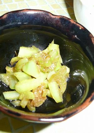 大根の葉っぱで簡単おつまみ☆-レシピのメイン写真