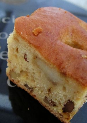 りんご＆胡桃☆まぜるだけ、しっとりケーキ-レシピのメイン写真