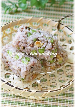 ✿胡桃・野沢菜・ちりめん山椒の混ぜご飯✿-レシピのメイン写真