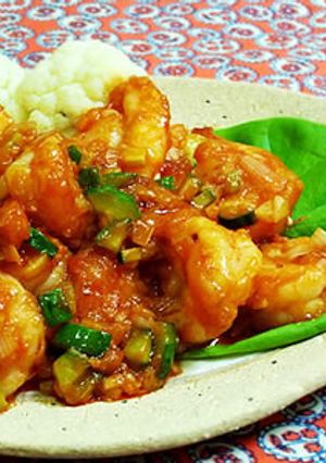 食べるラー油で作る！簡単えびのピリ辛炒め-レシピのメイン写真