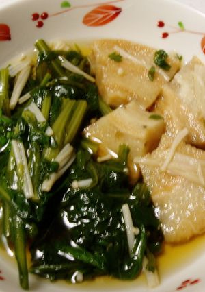 春菊の煮浸し-レシピのメイン写真