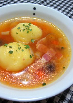 ニョッキinとろ～りカマンベールスープ♬-レシピのメイン写真
