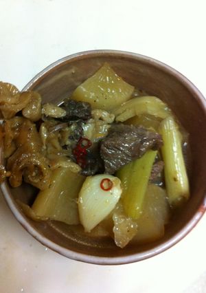 大根と牛肉のピリ辛煮込み-レシピのメイン写真