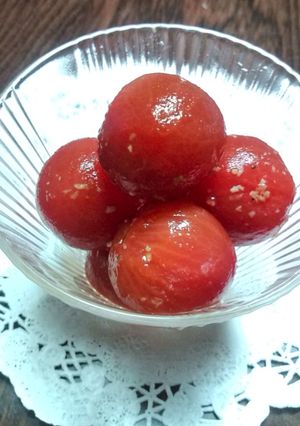 プチトマトのわさび和え-レシピのメイン写真