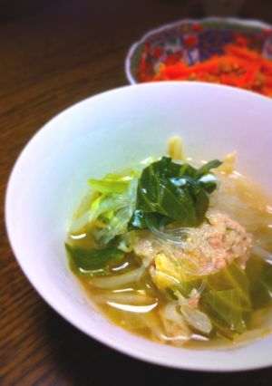 節約★ヘルシー★豆腐肉団子鍋★-レシピのメイン写真