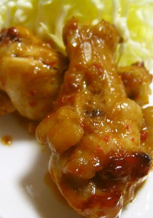 *手羽元のピリ辛蒸し*-レシピのメイン写真