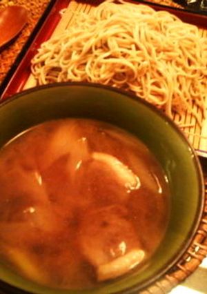 簡単！蕎麦屋風な鴨せいろ-レシピのメイン写真