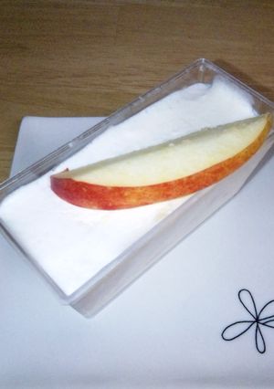 ｶﾙﾋﾟｽで簡単!りんごのﾑｰｽ-レシピのメイン写真
