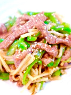 青椒牛肉絲-レシピのメイン写真