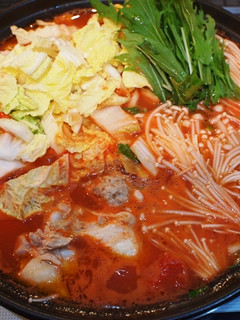 ポカポカトマト鍋♡食後のリゾットも絶品!-レシピのメイン写真