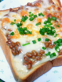 納豆トースト♪-レシピのメイン写真