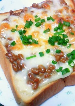 納豆トースト♪-レシピのメイン写真