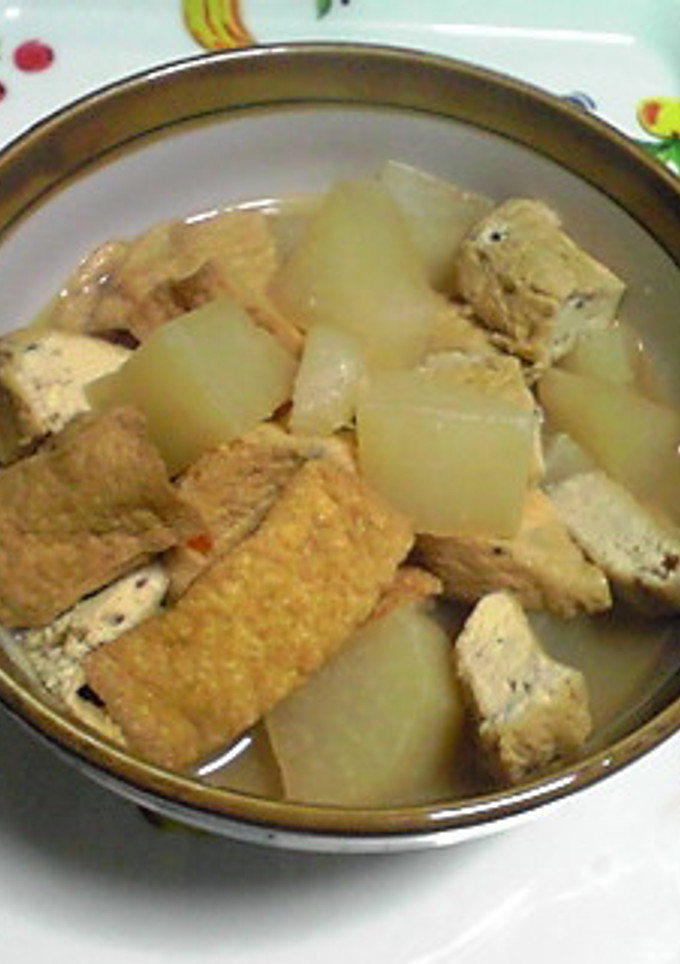 超簡単！圧力鍋で大根とがんもの煮物-レシピのメイン写真