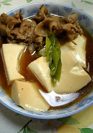 冬にぴったり肉豆腐-レシピのメイン写真