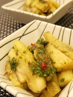 焼き茄子のアジア風おひたし-レシピのメイン写真