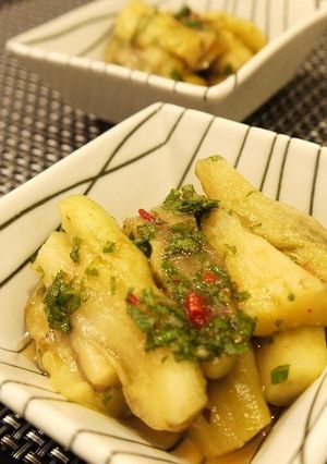 焼き茄子のアジア風おひたし-レシピのメイン写真