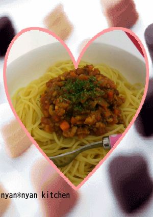 母直伝☆絶品ミートソースパスタ-レシピのメイン写真